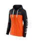 ფოტო #3 პროდუქტის Women's Black, Orange San Francisco Giants Take The Field Colorblocked Hoodie Full-Zip Jacket