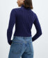 ფოტო #13 პროდუქტის Women's Zipper Crop Cardigan