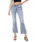 ფოტო #1 პროდუქტის Women's High Rise Cropped Flare Jeans