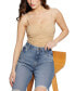 ფოტო #5 პროდუქტის Women's Alivia Ruched Mesh Bodysuit