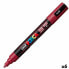 Фото #1 товара Ручки фломастеры POSCA PC-5M Тёмно Бордовый (6 штук)