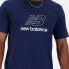 NEW BALANCE Graphic V Flying Brand short sleeve T-shirt