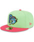 Фото #1 товара Men's Green Pensacola Blue Wahoos Theme Nights Pensacola Mullets Alternate 2 59FIFTY Fitted Hat