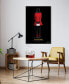 Фото #4 товара "V Fashion Red Look" Frameless Free Floating Reverse Printed Tempered Glass Wall Art, 48" x 32" x 0.2"