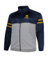 ფოტო #2 პროდუქტის Men's Navy Notre Dame Fighting Irish Fleece Full-Zip Jacket