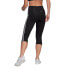 ADIDAS Designed 2 Move 3 Stripes High waist leggings