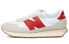 Кроссовки мужские New Balance NB 237 бело-красные 41.5 - фото #1