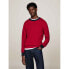 Фото #1 товара TOMMY HILFIGER Chain Ridge Structure crew neck sweater