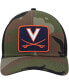 Фото #2 товара Men's Camo, Black Virginia Cavaliers Classic99 Trucker Snapback Hat