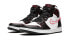 Фото #5 товара Кроссовки Nike Air Jordan 1 Retro High Defiant White Black Gym Red (Белый, Черный)