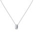 Фото #2 товара Sparkling necklace with clear zircons Baguette SAVP02