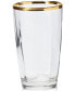 Optical Gold Highball Glass