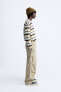Фото #4 товара Вельветовые брюки в стиле карго ZARA