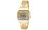 Фото #1 товара Часы и аксессуары CASIO YOUTH Vintage LA680WGA-4C琥珀色, водонепроницаемые, кварцевые