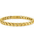 Фото #1 товара Men's Link Bracelet in Gold-Plated Stainless Steel