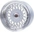R-Style Wheels RS01 silver horn polished 9x16 ET20 - LK4/100 ML73.1