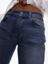 Фото #2 товара Topshop baby bootcut jeans in grunge wash