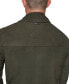 ფოტო #5 პროდუქტის Men's The Laredo Leather Overshirt