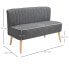 Stoffsofa als 2-Sitzer 833-524V04GY