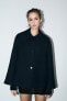 Zw collection short wool blend coat