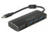 Кабель USB Delock 63932 USB 3.2 Gen 1 (3.1 Gen 1) Type-C - USB 3.2 Gen 1 (3.1 Gen 1) Type-A - 5000 Mbit/s - черный - алюминий - 0,15 м