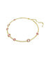 Octagon Cut, Pink, Gold-Tone Imber Necklace