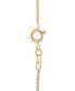 ფოტო #4 პროდუქტის Men's Diamond Cross 22" Pendant Necklace (1/2 ct. t.w.) in 14k Gold-Plated Sterling Silver