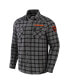 Фото #3 товара Men's NFL x Darius Rucker Collection by Gray Chicago Bears Flannel Long Sleeve Button-Up Shirt