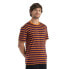 ფოტო #1 პროდუქტის ICEBREAKER Drayden Stripe Merino short sleeve T-shirt