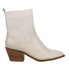 Фото #2 товара Corkys Crackling Pull On Booties Womens Off White Casual Boots 80-0063-274