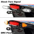 DRC Honda CRF 250 L/M/Rally 17 license plate holder with light