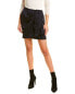 Фото #1 товара The Kooples Dressy Mini Skirt Women's Navy 1