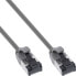 Фото #1 товара InLine Patch cable slim - U/FTP - Cat.8.1 - TPE halogen-free - grey 2m