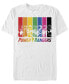 Фото #1 товара Men's Rainbow Rangers Short Sleeve Crew T-shirt