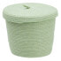 Multi-purpose basket 3 Pieces 28 x 28 x 36 cm Rope Light Green