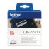 Brother White Continuous Film Tape - Black on white - 1 pc(s) - DK - Black - White - Direct thermal - Brother