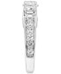 ფოტო #4 პროდუქტის Diamond 3-Stone Ring (1 1/2 ct. t.w.) in 14k White Gold