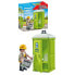 PLAYMOBIL Portable Cleaning Construction Game