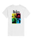 Фото #1 товара Hybrid Apparel The Beatles Group Colorful Short Sleeve Tee