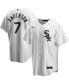 Фото #1 товара Men's Tim Anderson White and Black Chicago White Sox Home Replica Player Jersey