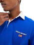 Фото #5 товара Polo Ralph Lauren Sport Capsule rugby shirt in bright blue