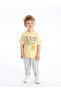 Фото #1 товара Комплект для малышей LC WAIKIKI футболка и штаны с коротким рукавом Winnie The Pooh 2 шт.