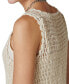 Фото #5 товара Women's Crochet Baja Lace-Up Tunic Dress