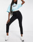 Фото #8 товара Cotton:On high rise cropped skinny jeans in black