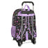 Фото #3 товара Школьный рюкзак с колесиками Monster High Creep Чёрный 33 x 42 x 14 cm