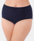 Women's Illumination® Plus Size Satin-Trim Brief Underwear 13811