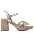 Фото #2 товара Women's Dubonnet Cork Block Heel Sandals