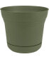 Фото #1 товара SP0542 Saturn Collection Planter with Saucer, Living Green - 5 inches