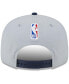 Фото #2 товара Men's Gray, Navy Denver Nuggets Tip-Off Two-Tone 9FIFTY Snapback Hat