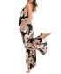 ფოტო #4 პროდუქტის Women's 2-Pc. Printed Satin Pajamas Set